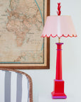 Addie Table lamp, handmade in Mexico from tin