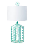 Alice Table Lamp by Stray Dog Designs, aqua