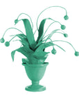 Crunchberry Wacky papier mache Plant in Stray Dog Aqua