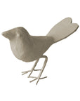 Papier Mache Love Bird in kingsport gray