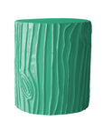 handmade in mexico papier mache stool or accent table