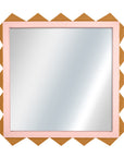 LOCAL PICKUP - Richard Mirror - Eraser Pink and Pumpkin Blush