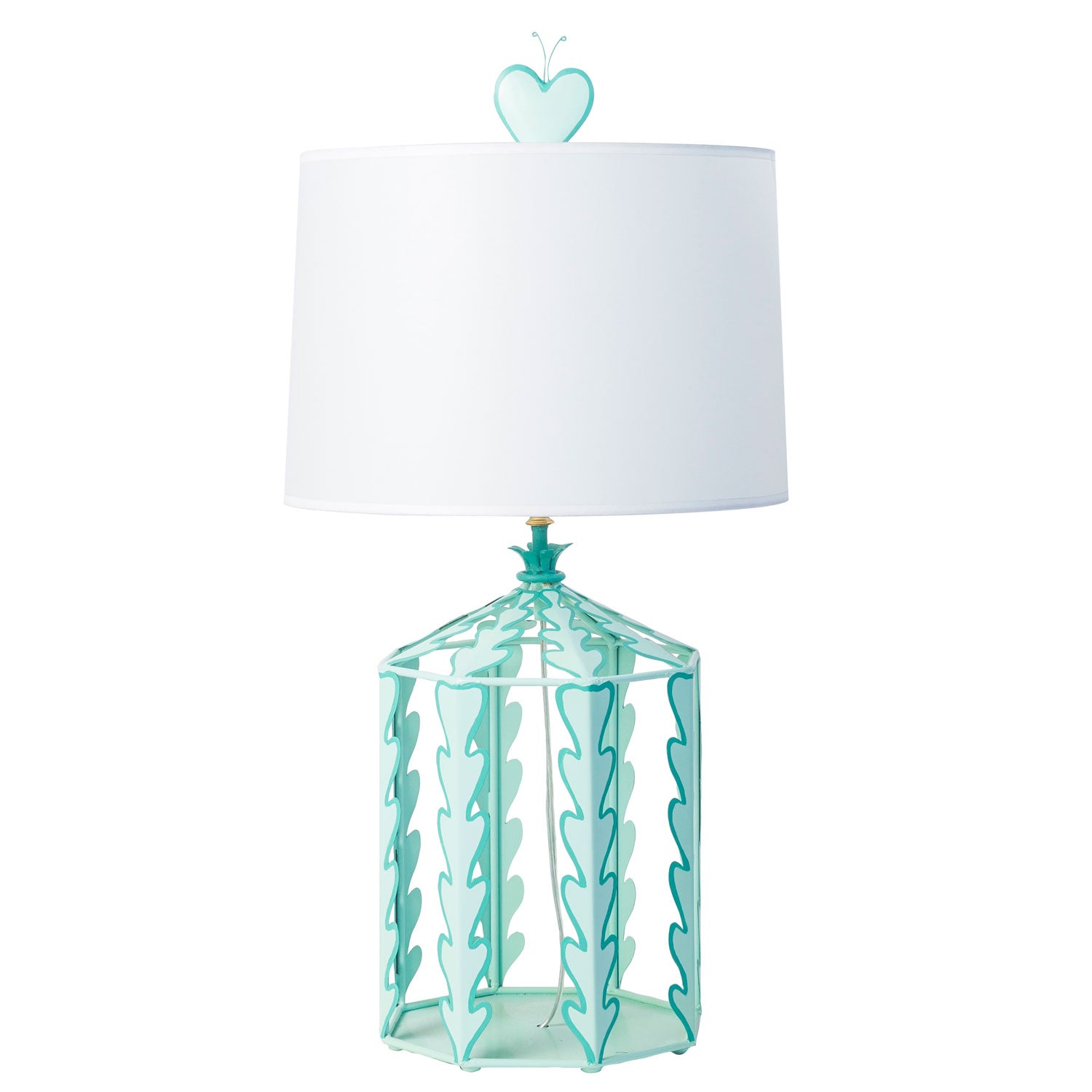 Alice Table Lamp by Stray Dog Designs, aqua 