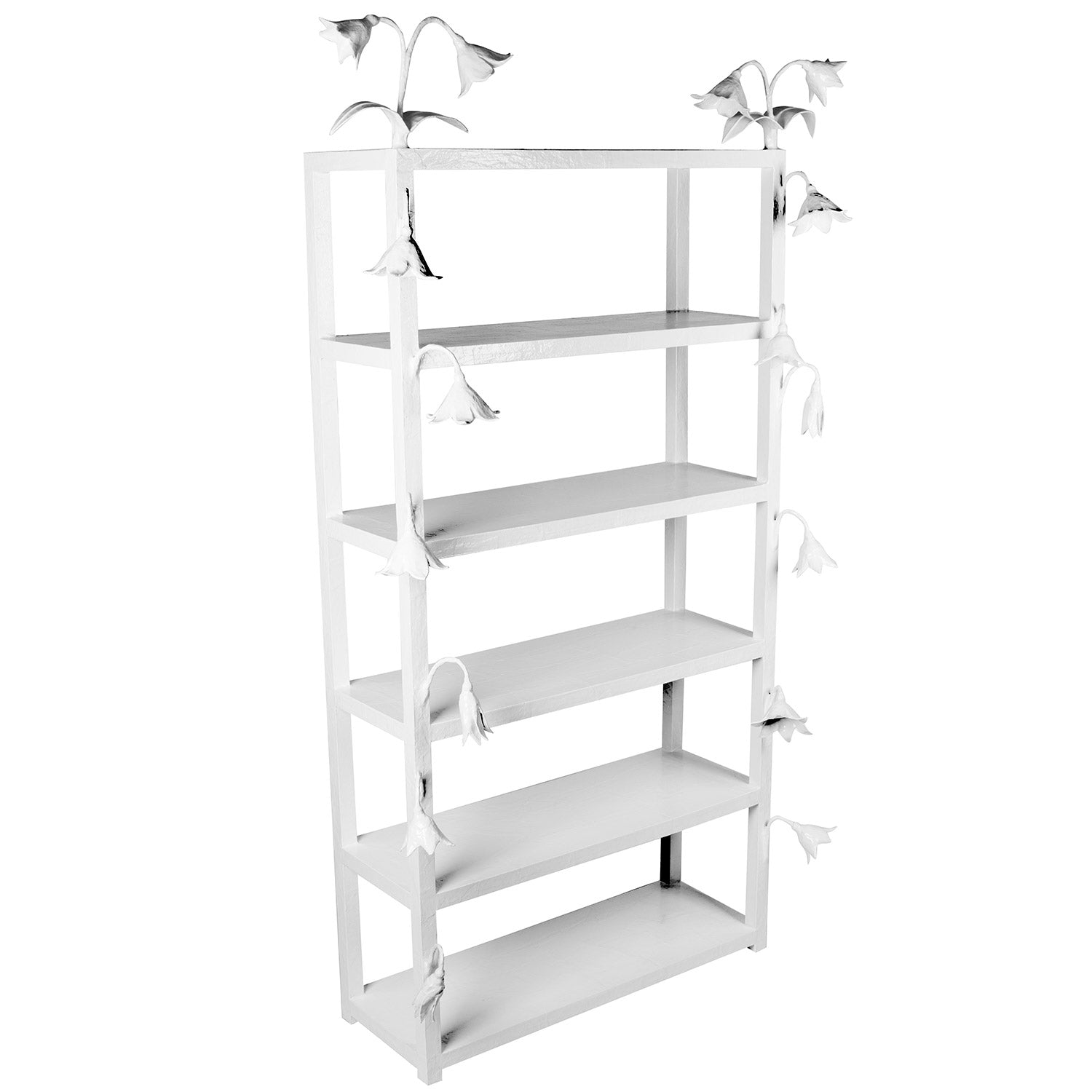 Snowdrop Shelving in Papier Mache