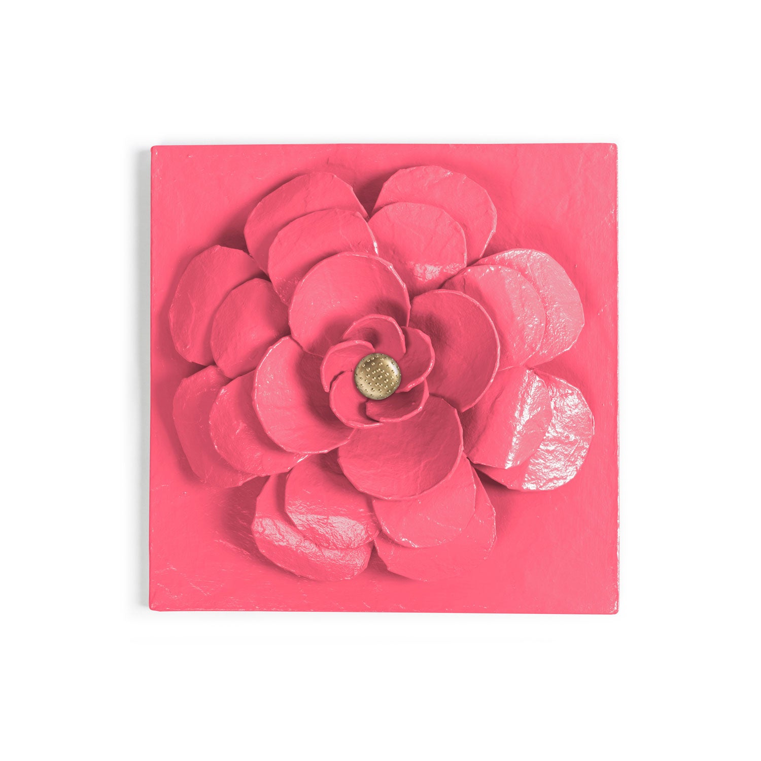 Zinnia Flower Wall Tile